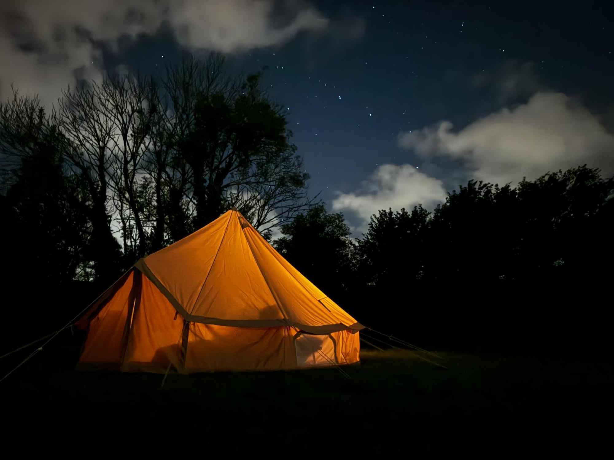 Fully Furnished Bell Tent 3 Carlyon Bay Exterior foto
